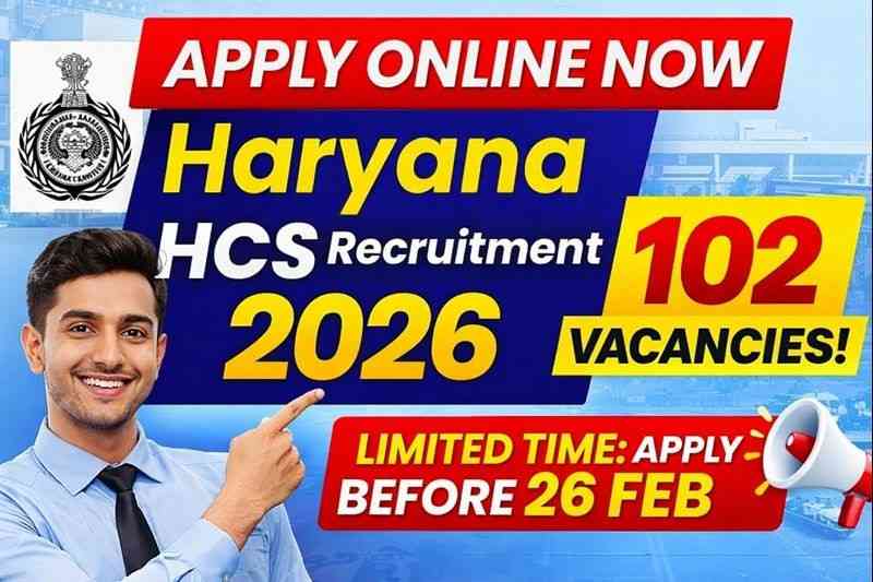 Haryana HCS Recruitment 2026